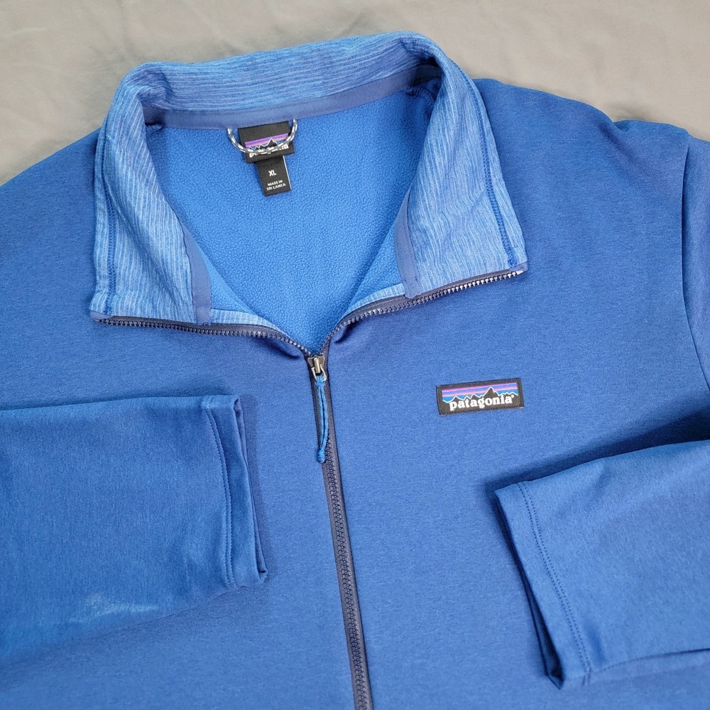 Patagonia R1 Daily Quarter Zip Pullover Mens Large Black Fleece Midlayer Jacket